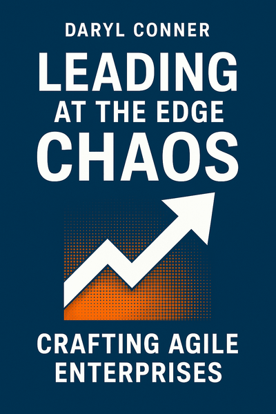 Cover of 'Leading at the edge of chaos'