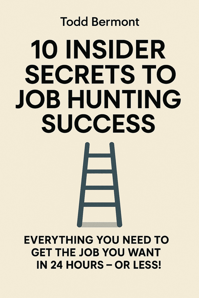 Cover of '10 insider secrets to job hunting success'