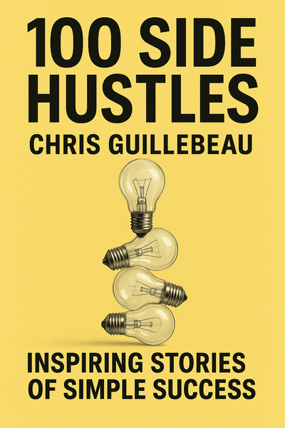 Cover of '100 side hustles'