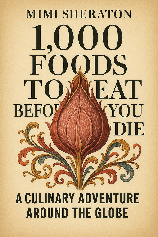 Cover of '1000 foods to eat before you die'
