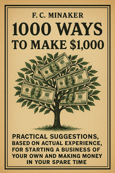 Cover of '1000 ways to make 1000'