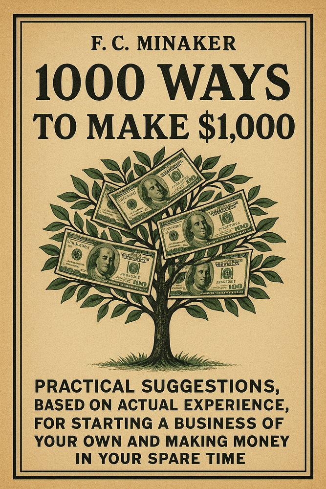 Cover of '1000 ways to make 1000'