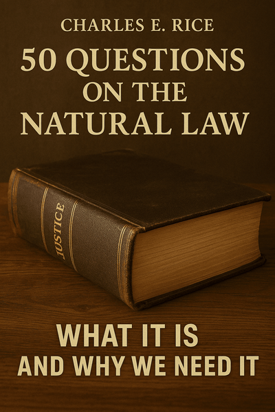 Cover of '50 questions on the natural law'
