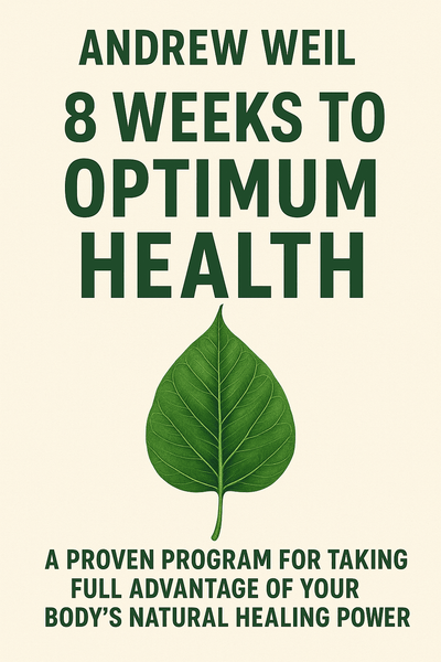 Cover of '8 weeks to optimum health'