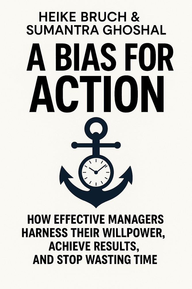 Cover of 'A bias for action'