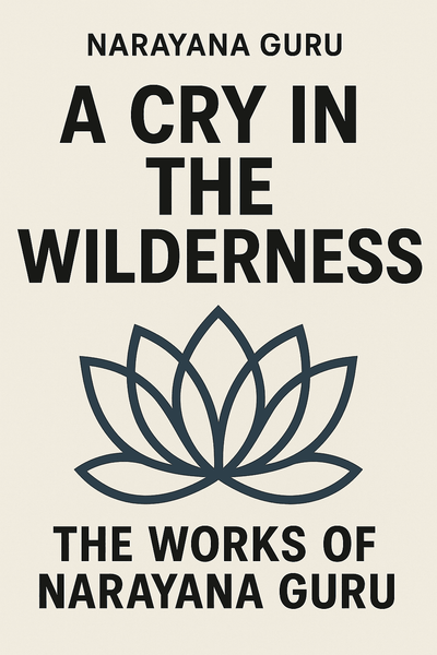 Cover of 'A cry in the wilderness'