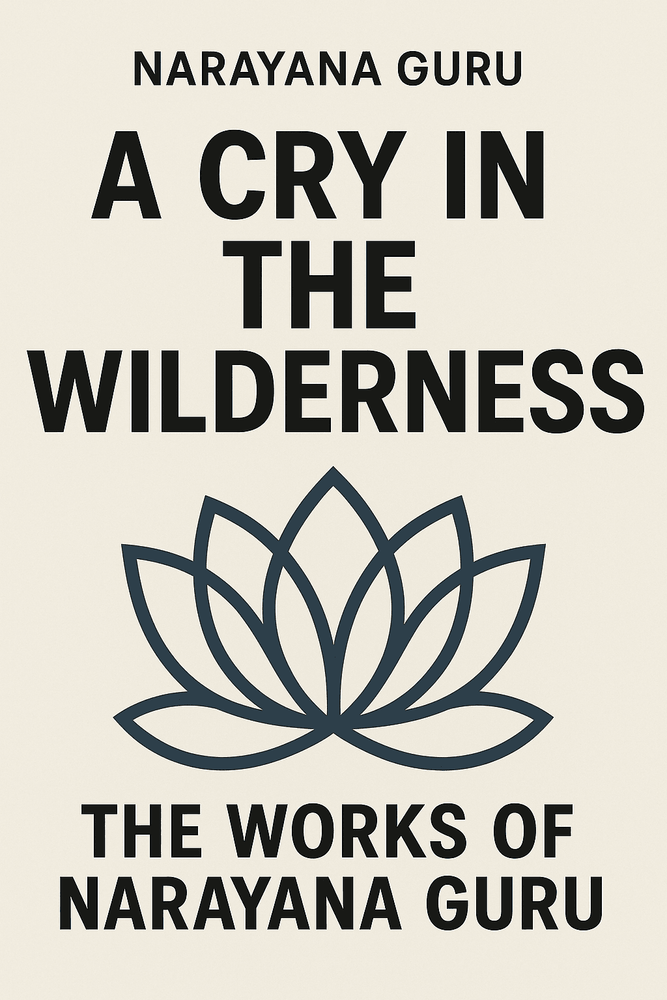 Cover of 'A cry in the wilderness'