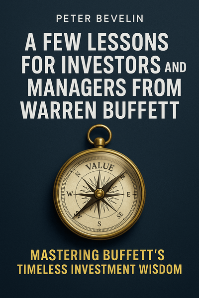 Cover of 'A few lessons for investors and managers from warren buffett'