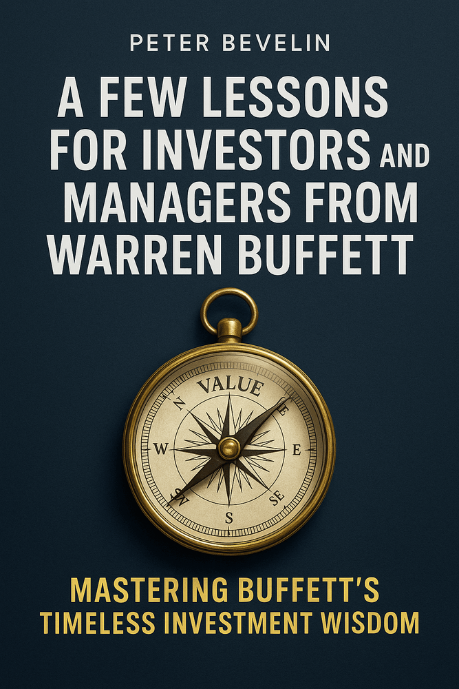 Cover of 'A few lessons for investors and managers from warren buffett'
