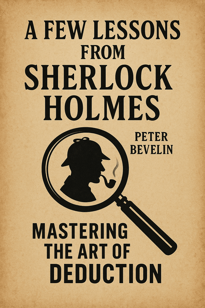 Cover of 'A few lessons from sherlock holmes'