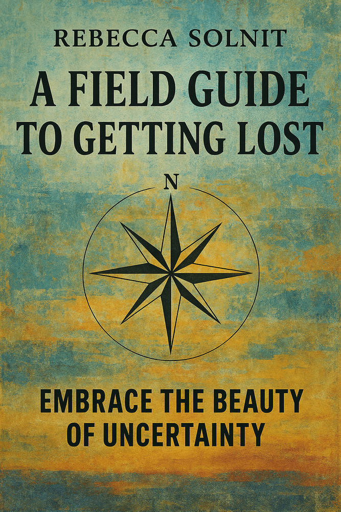 Cover of 'A field guide to getting lost'