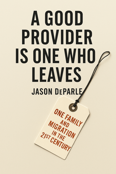 Cover of 'A good provider is one who leaves'