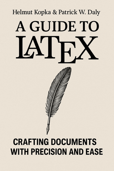 Cover of 'A guide to latex'