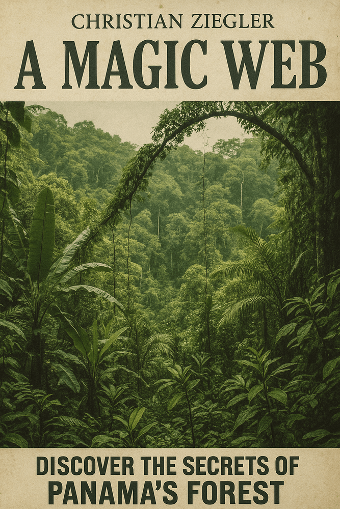 Cover of 'A magic web'