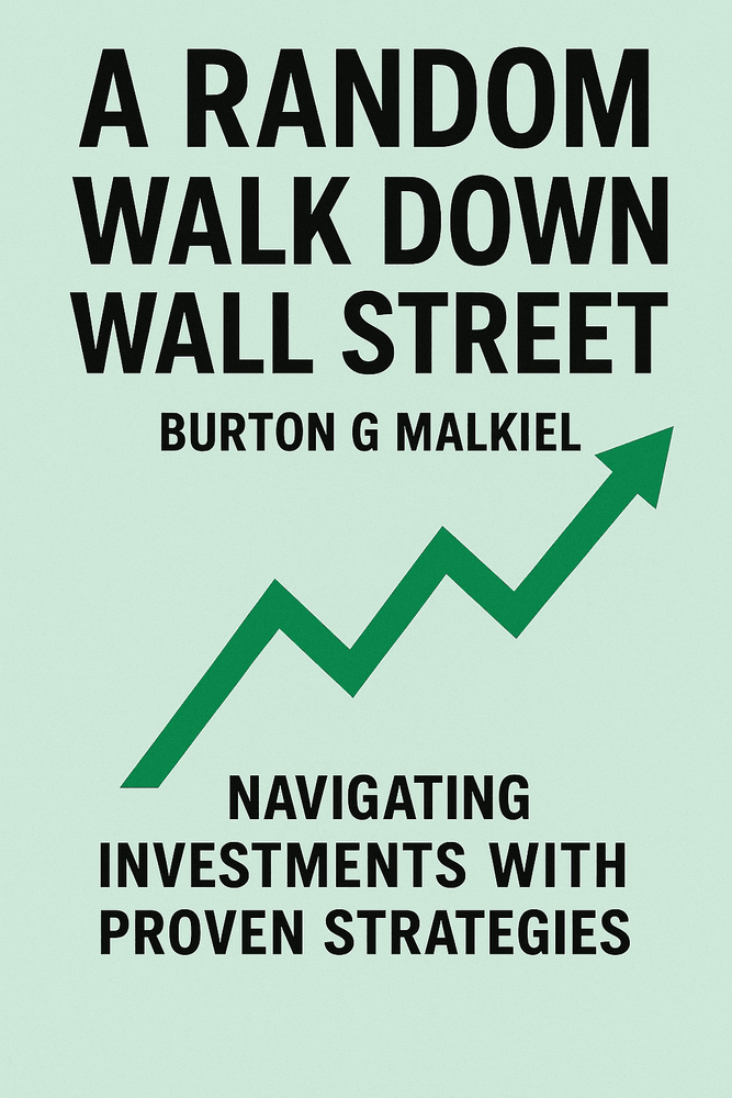 Cover of 'A random walk down wall street'