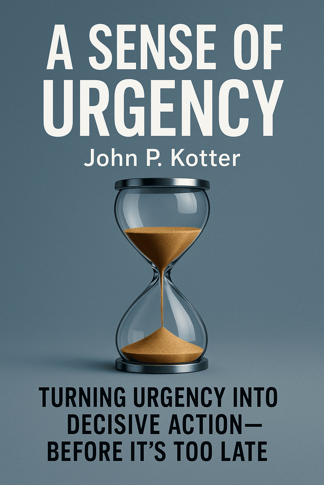 Cover of 'A sense of urgency'