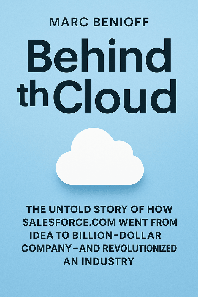 Cover of 'Behind the cloud'