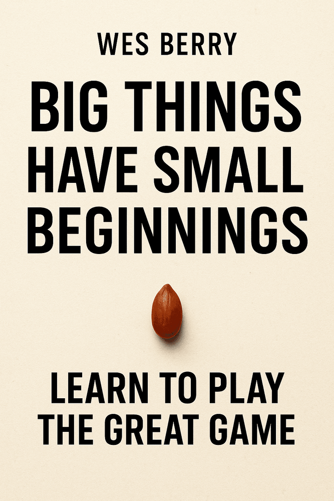 Cover of 'Big things have small beginnings'