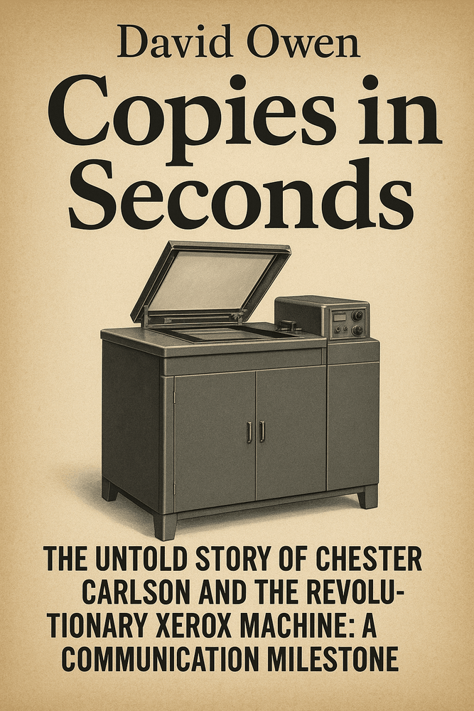 Cover of 'Copies in seconds'