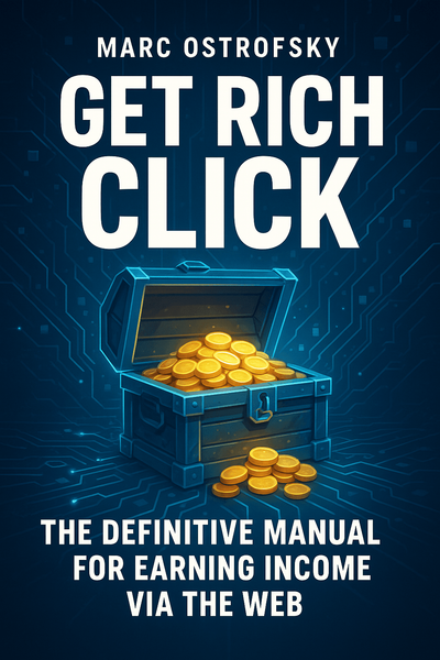 Cover of 'Get rich click'