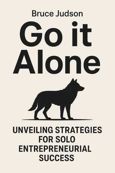 Cover of 'Go it alone'