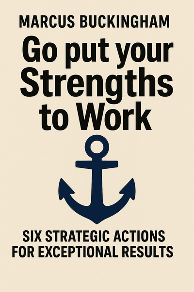 Cover of 'Go put your strengths to work'