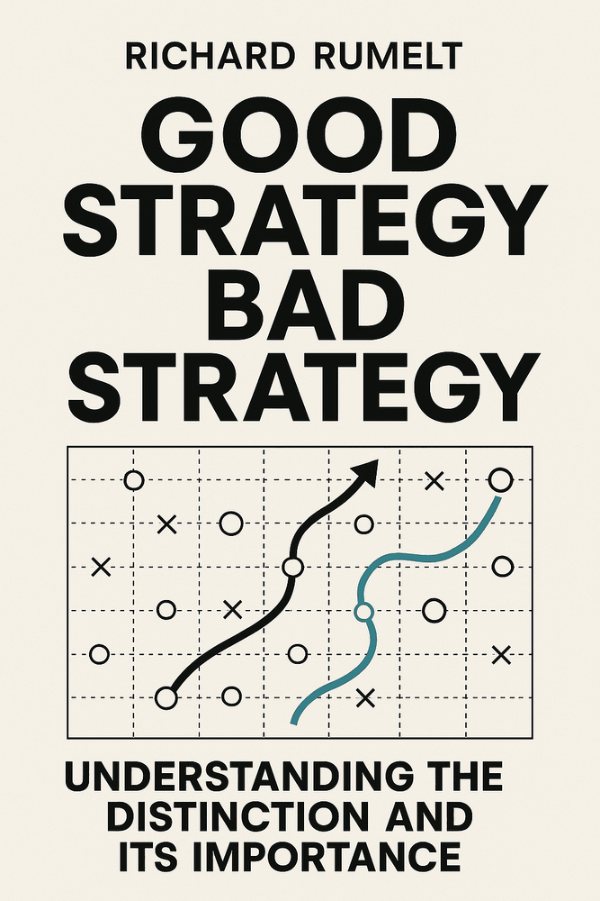 Cover of 'Good strategy bad strategy'