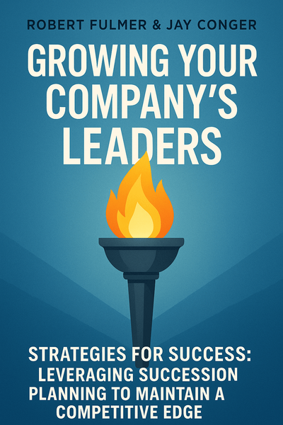Cover of 'Growing your companys leaders'