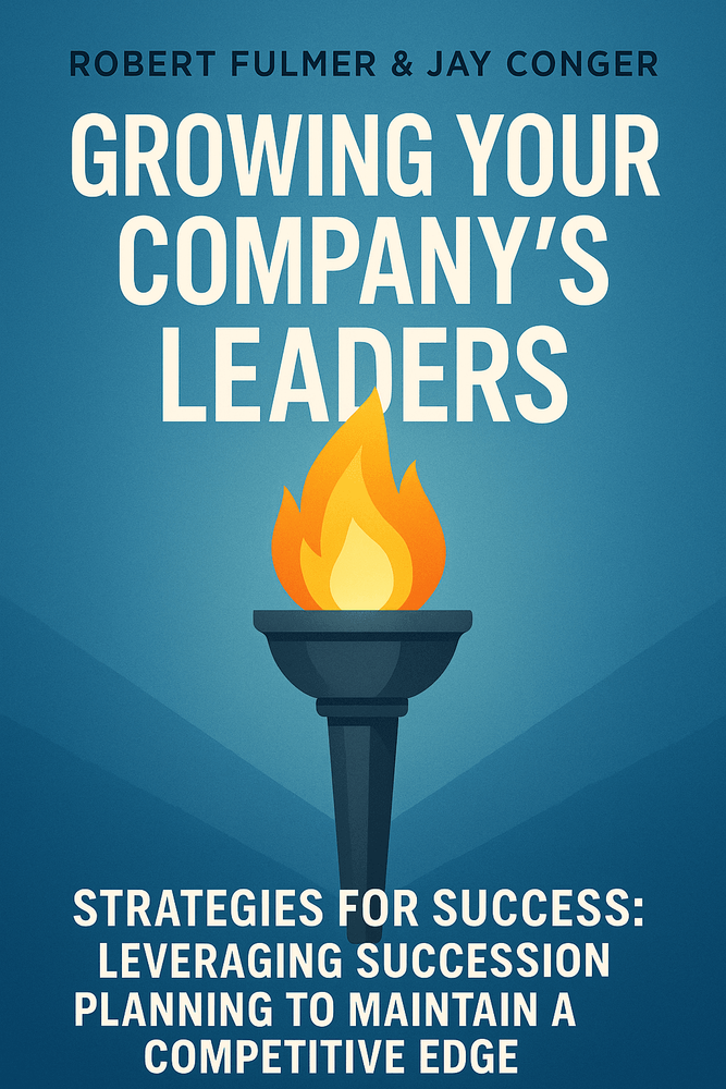 Cover of 'Growing your companys leaders'