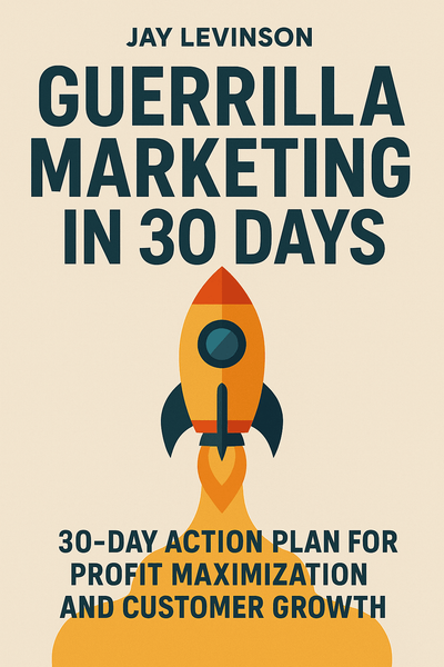 Cover of 'Guerrilla marketing in 30 days'