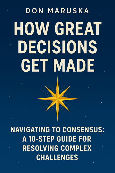 Cover of 'How great decisions get made'