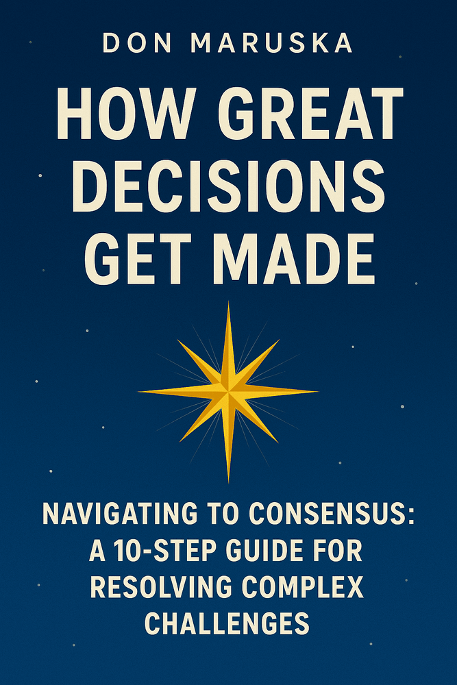 Cover of 'How great decisions get made'