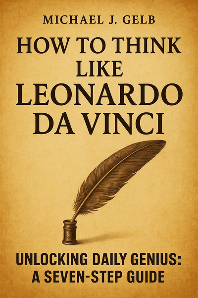 Cover of 'How to think like leonardo da vinci'