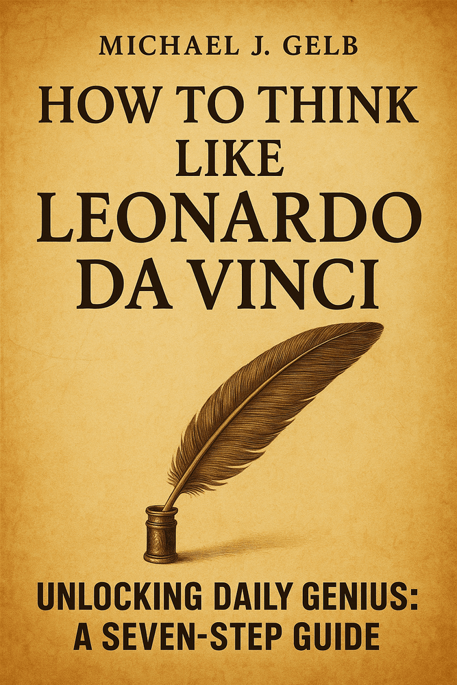 Cover of 'How to think like leonardo da vinci'