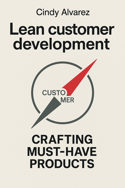 Cover of 'Lean customer development'