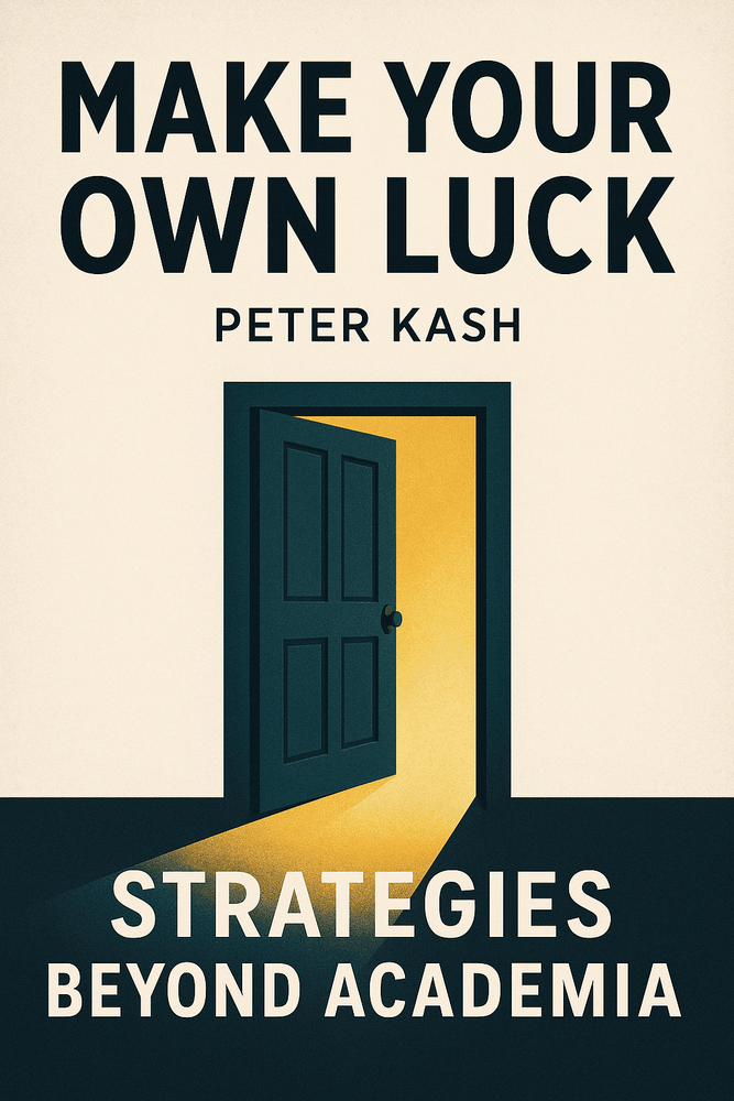 Cover of 'Make your own luck'