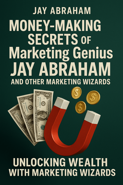 Cover of 'Money making secrets of marketing genius jay abraham and other marketing wizards'