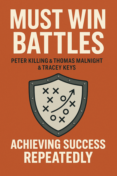 Cover of 'Must win battles'