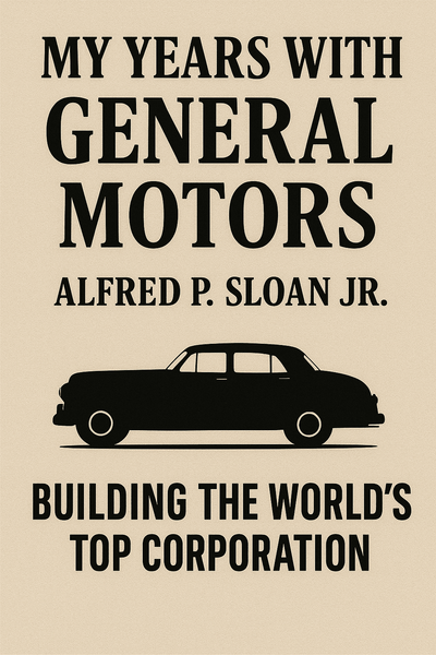 Cover of 'My years with general motors'