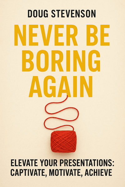 Cover of 'Never be boring again'