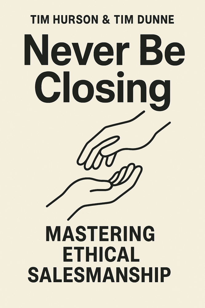 Cover of 'Never be closing'