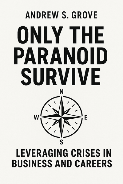 Cover of 'Only the paranoid survive'