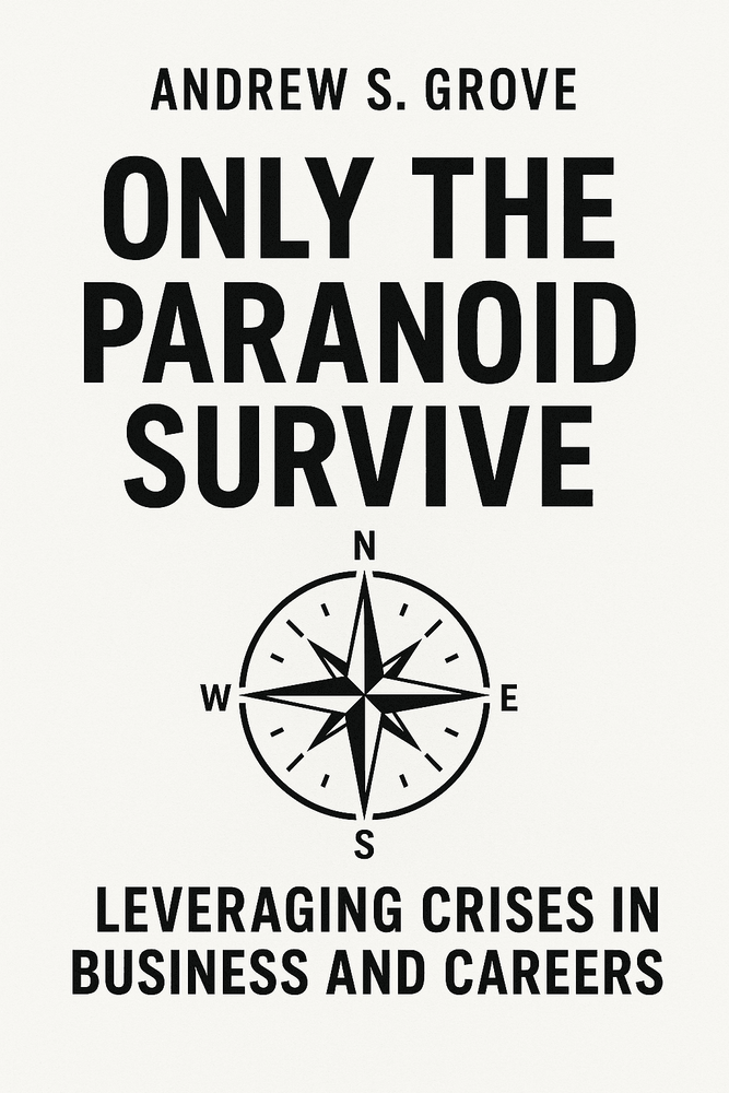 Cover of 'Only the paranoid survive'