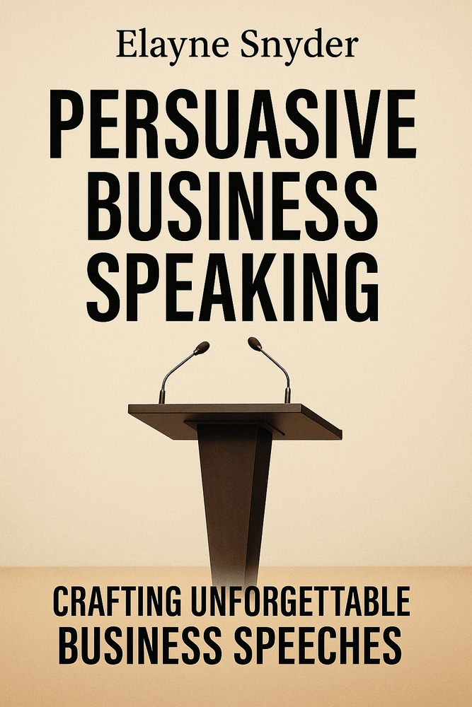 Cover of 'Persuasive business speaking'