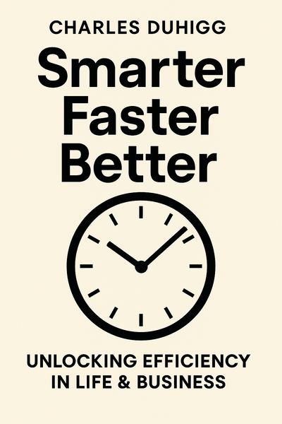 Cover of 'Smarter faster better'