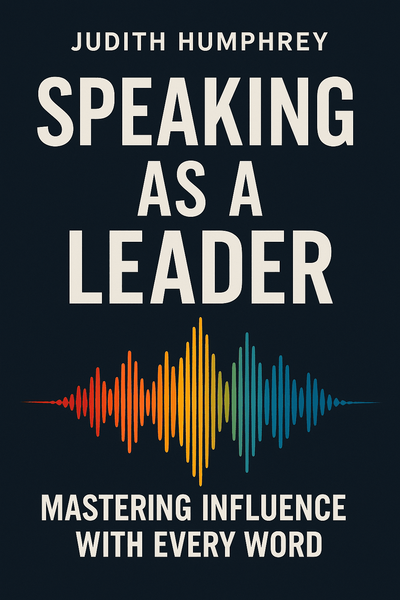 Cover of 'Speaking as a leader'