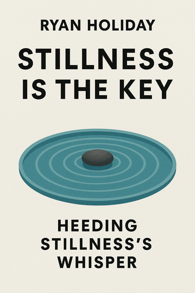 Cover of 'Stillness is the key'