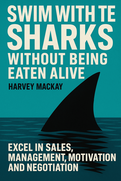 Cover of 'Swim with the sharks without being eaten alive'