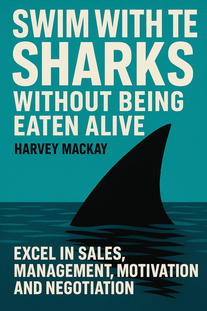 Cover of 'Swim with the sharks without being eaten alive'