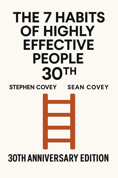 Cover of 'The 7 habits of highly effective people 30th'